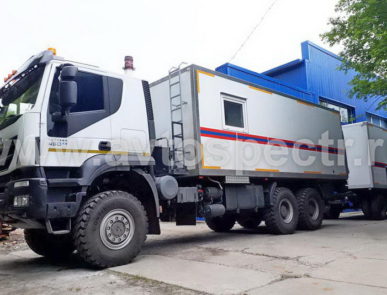 Автомобильный комплекс санитарной обработки на шасси IVECO-АМТ АТ380Т45W