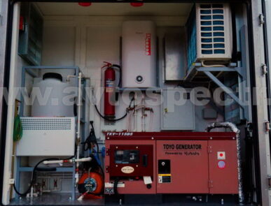 Мобильный пункт управления на базе полуприцепа